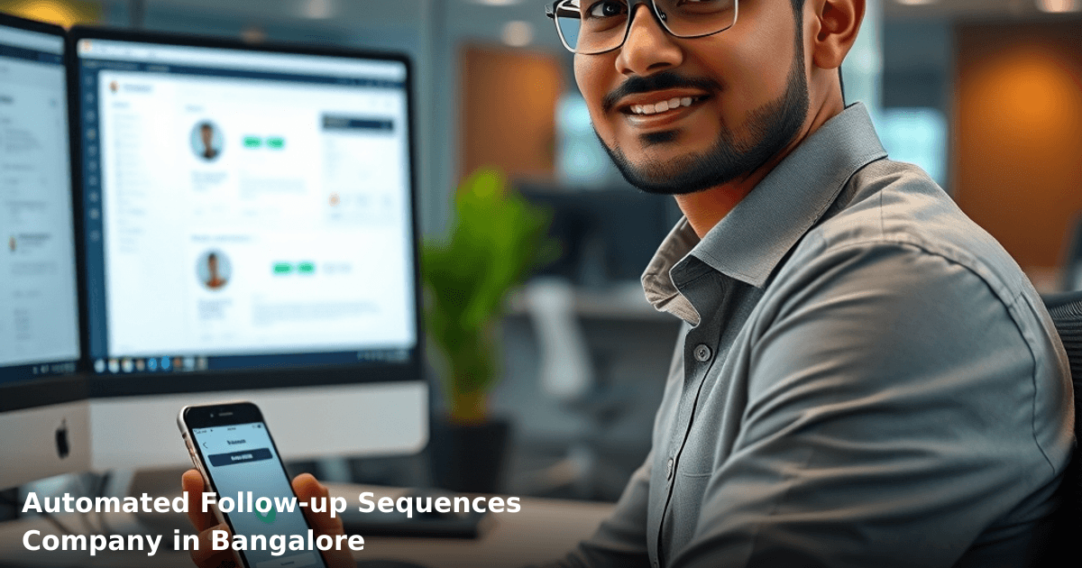 Automated Follow-up Sequences Company in Bangalore