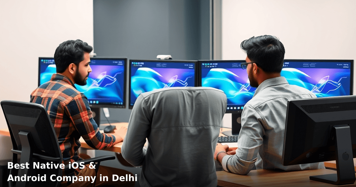 Best Native iOS & Android Company in Delhi