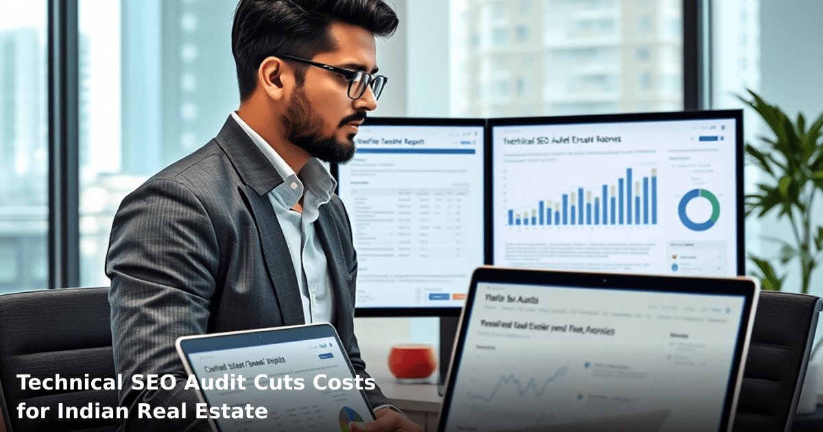 Technical SEO Audit Cuts Costs for Indian Real Estate