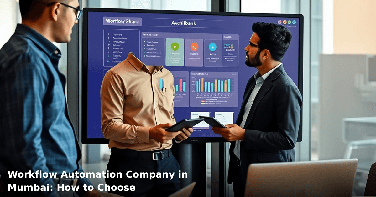 Workflow Automation Company in Mumbai: How to Choose