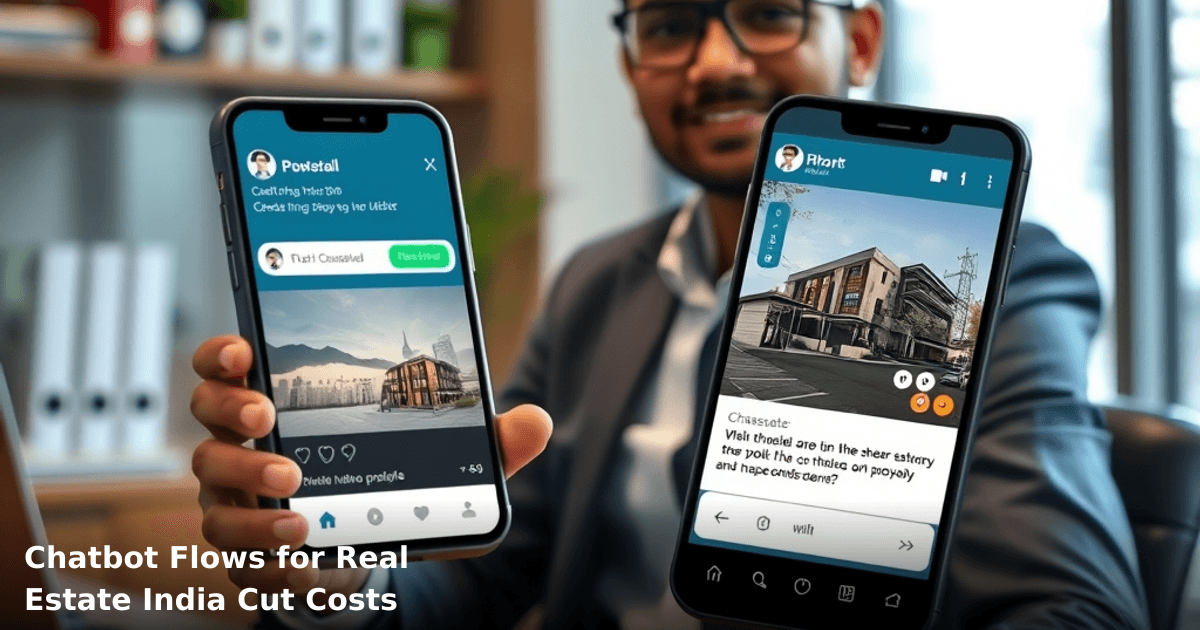 Chatbot Flows for Real Estate India Cut Costs