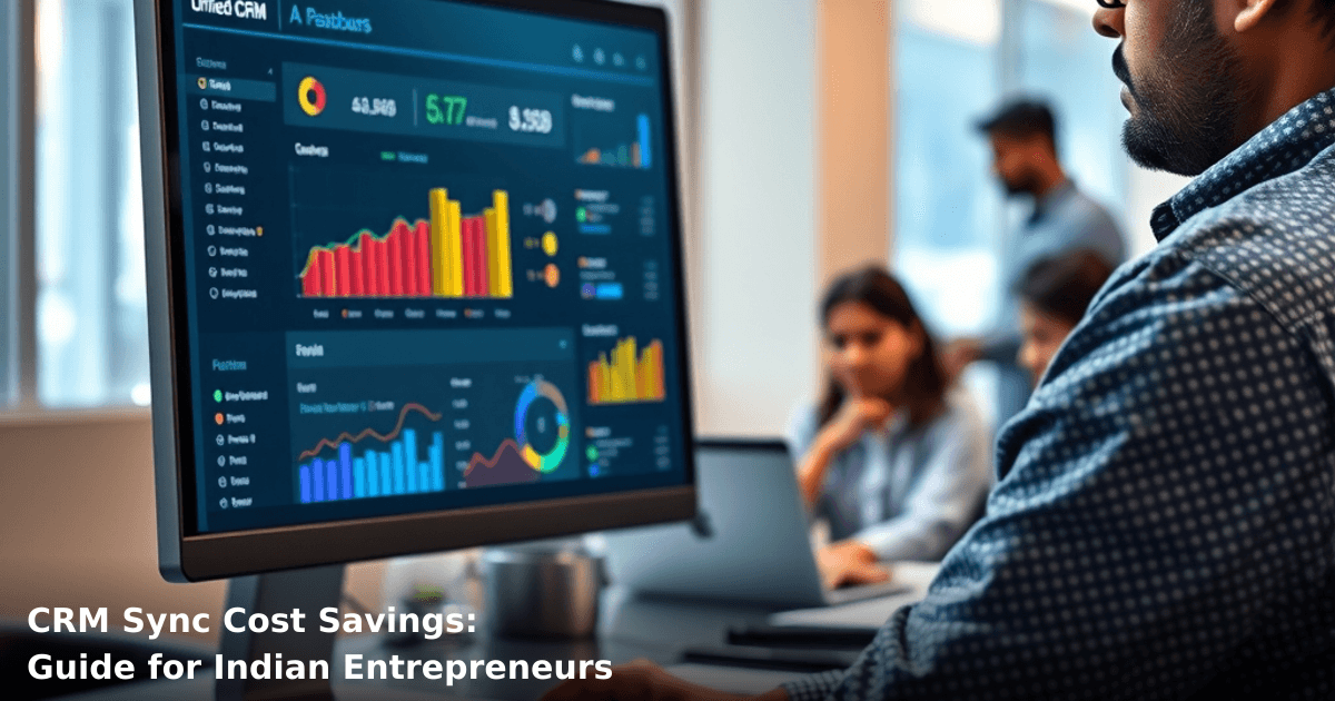 CRM Sync Cost Savings: Guide for Indian Entrepreneurs