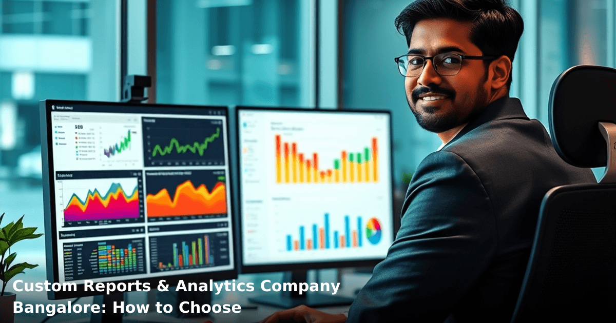 Custom Reports & Analytics Company Bangalore: How to Choose