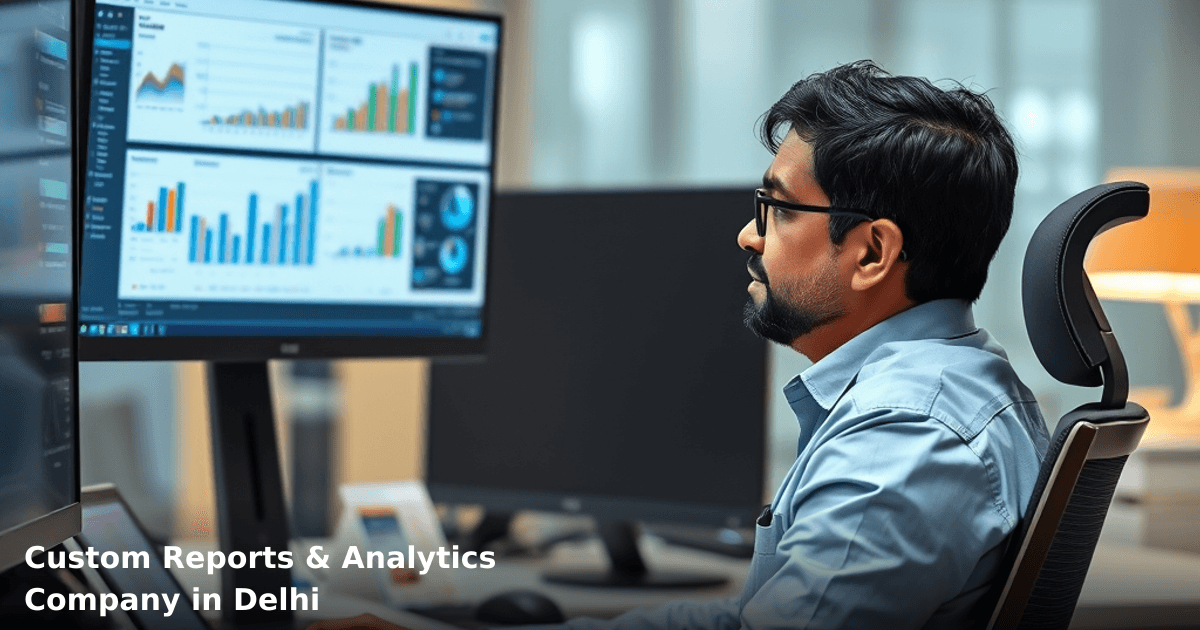 Custom Reports & Analytics Company in Delhi