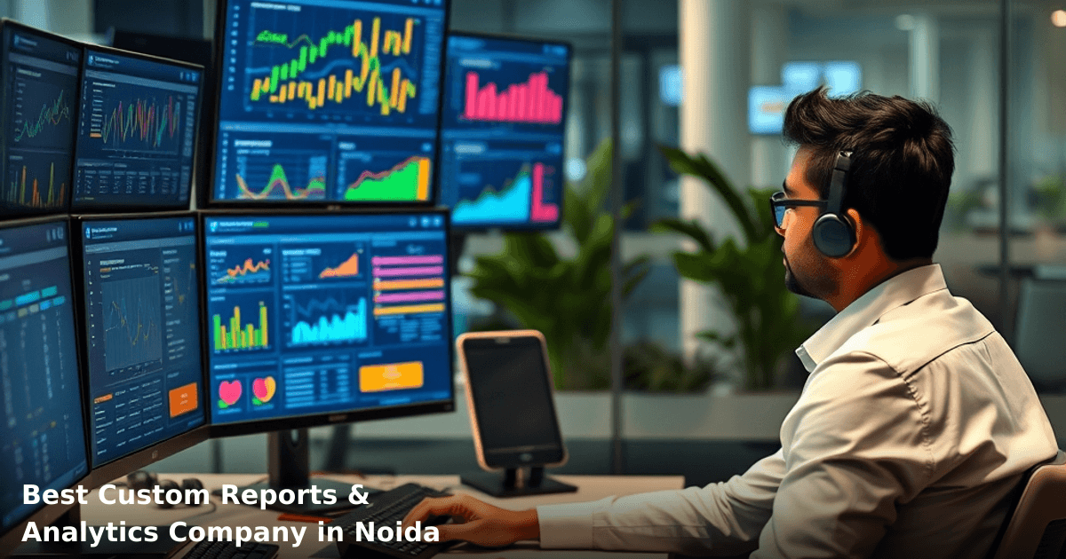 Best Custom Reports & Analytics Company in Noida