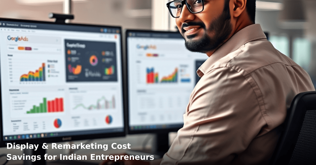 Display & Remarketing Cost Savings for Indian Entrepreneurs
