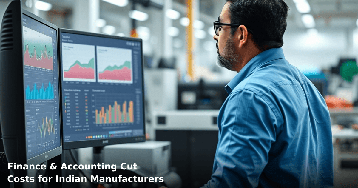 Finance & Accounting Cut Costs for Indian Manufacturers