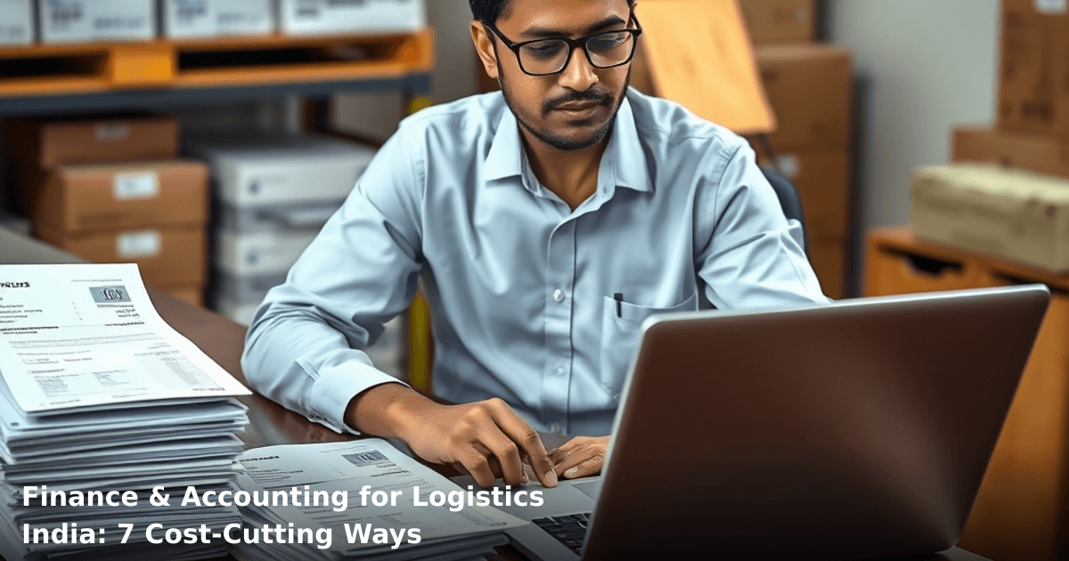 Finance & Accounting for Logistics India: 7 Cost-Cutting Ways