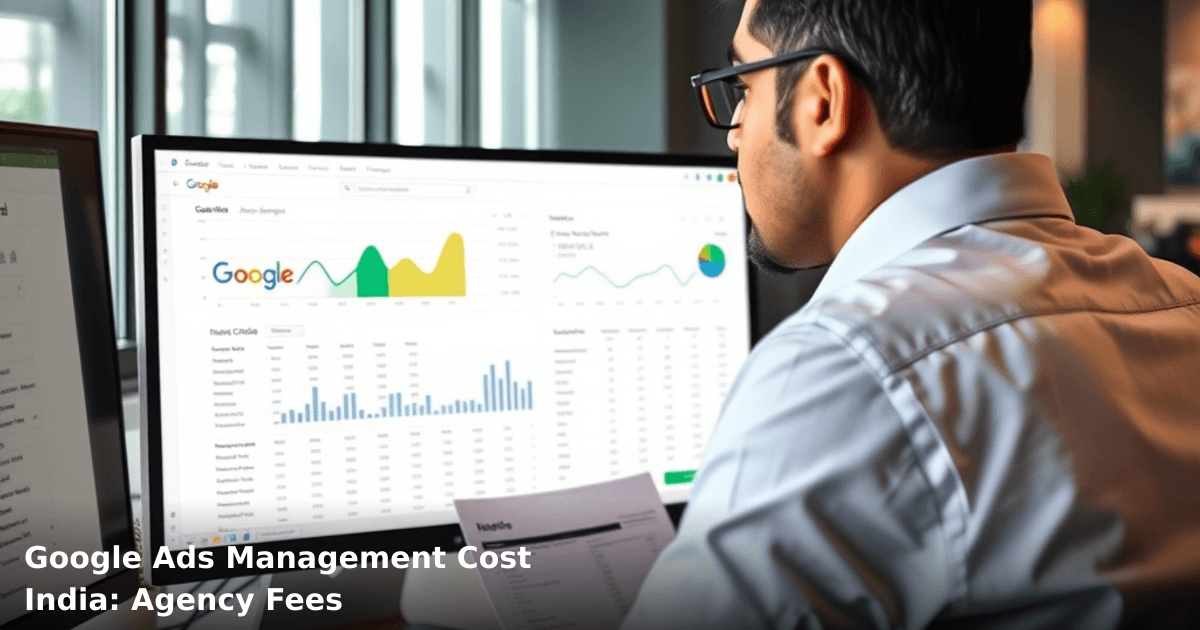 Google Ads Management Cost India: Agency Fees