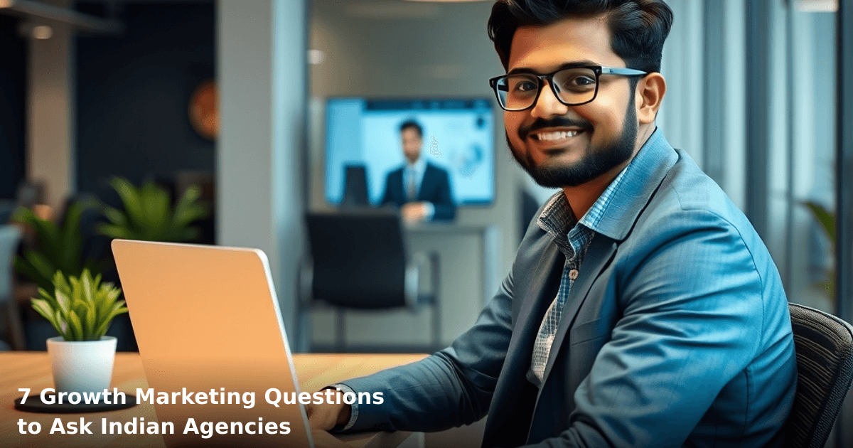 7 Growth Marketing Questions to Ask Indian Agencies