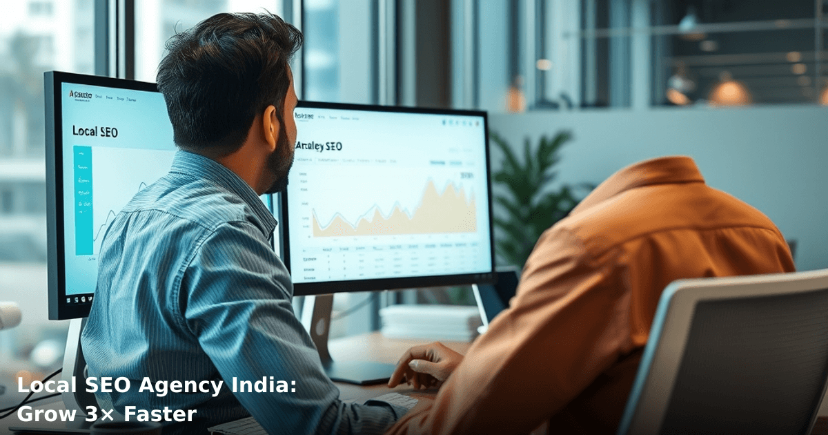 Local SEO Agency India: Grow 3× Faster
