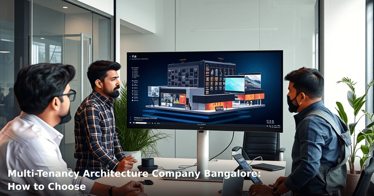 Multi-Tenancy Architecture Company Bangalore: How to Choose
