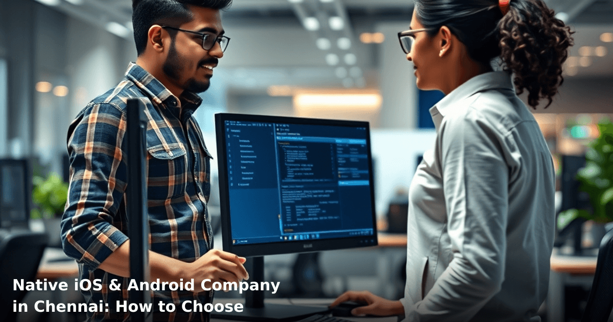 Native iOS & Android Company in Chennai: How to Choose