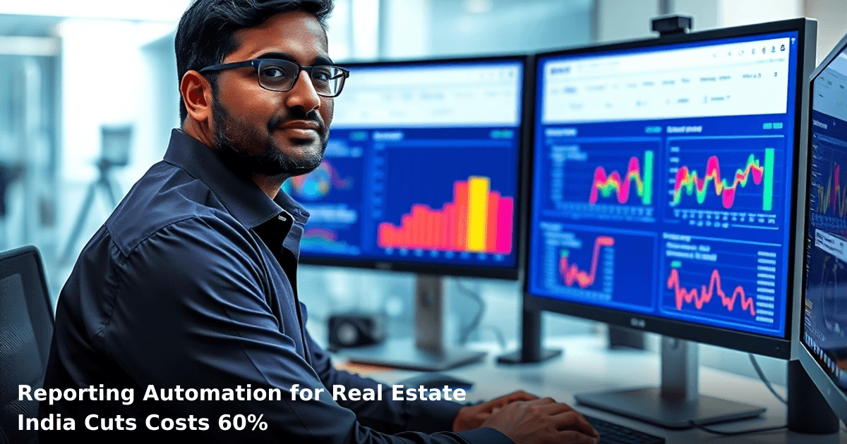Reporting Automation for Real Estate India Cuts Costs 60%