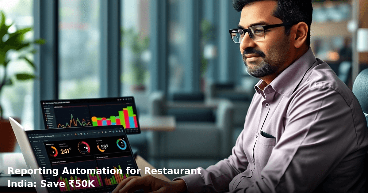 Reporting Automation for Restaurant India: Save ₹50K