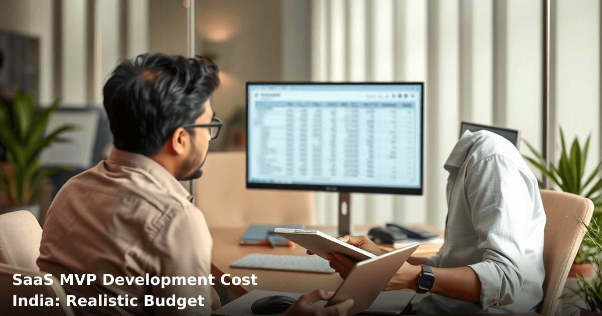 SaaS MVP Development Cost India: Realistic Budget
