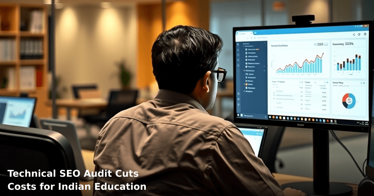Technical SEO Audit Cuts Costs for Indian Education
