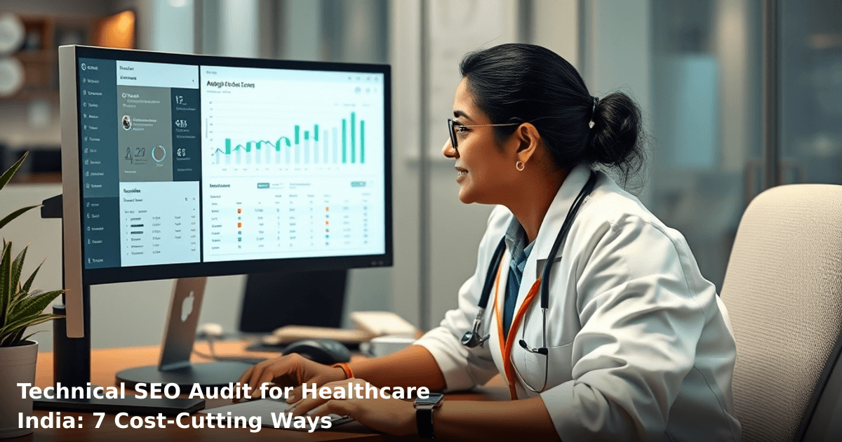 Technical SEO Audit for Healthcare India: 7 Cost-Cutting Ways