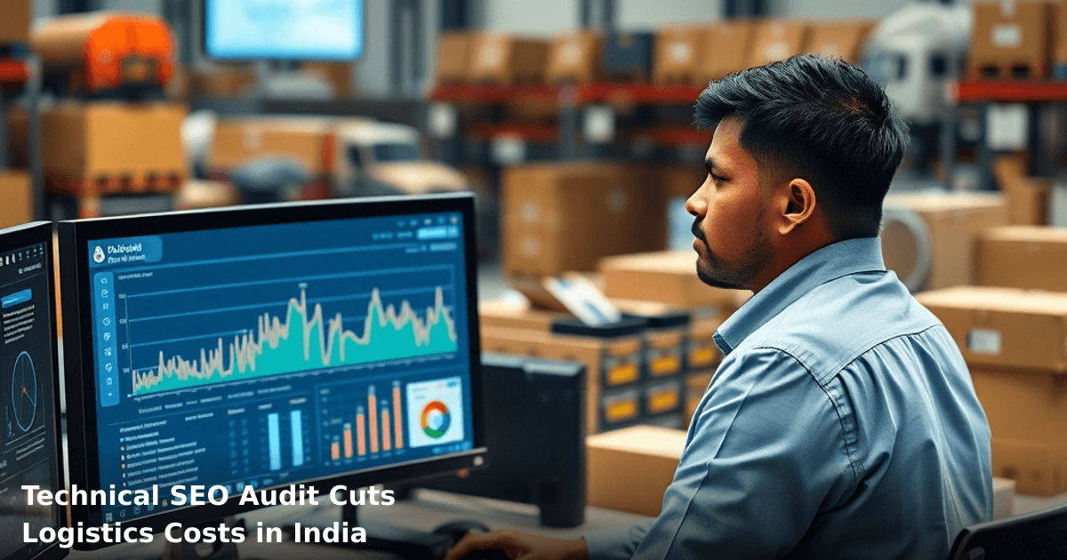 Technical SEO Audit Cuts Logistics Costs in India
