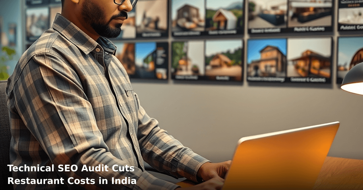 Technical SEO Audit Cuts Restaurant Costs in India