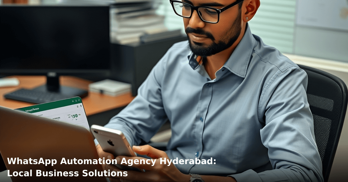 WhatsApp Automation Agency Hyderabad: Local Business Solutions
