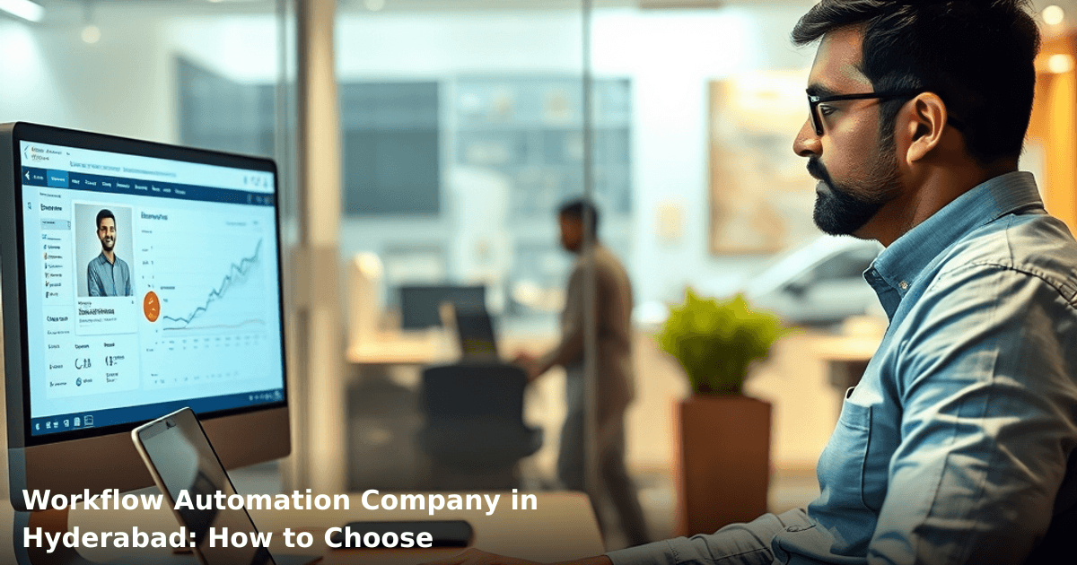 Workflow Automation Company in Hyderabad: How to Choose