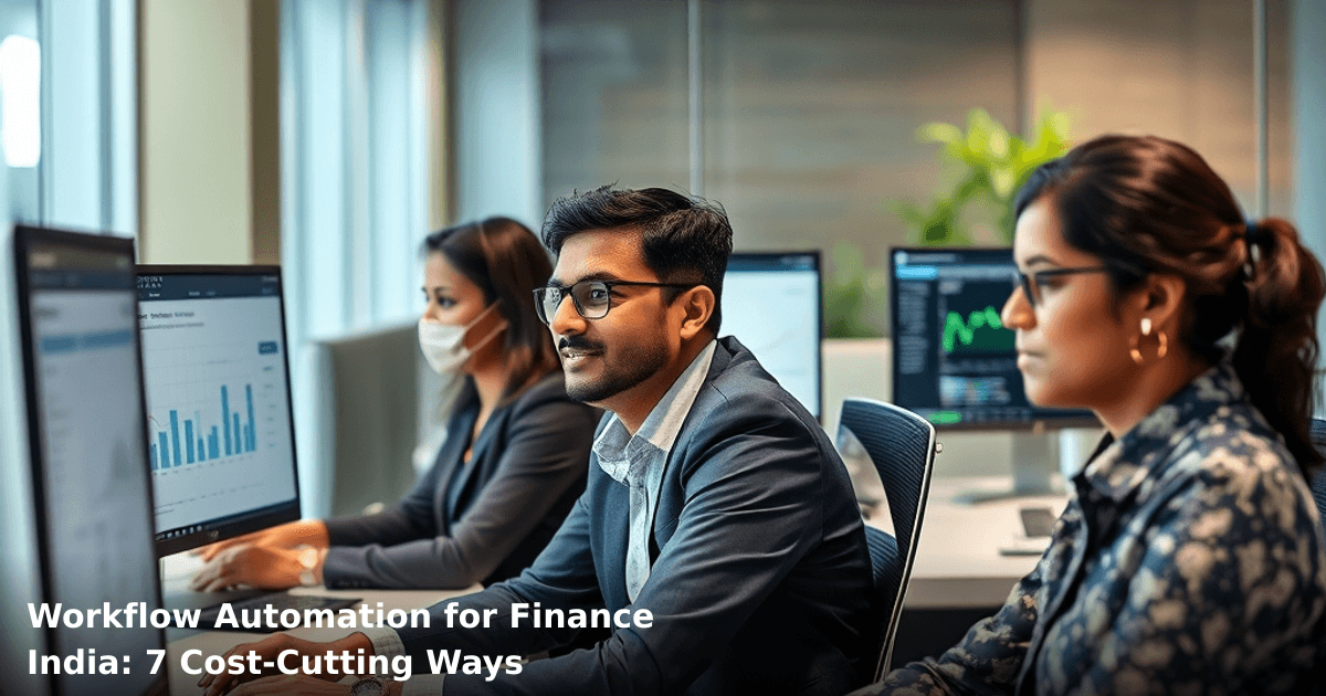 Workflow Automation for Finance India: 7 Cost-Cutting Ways