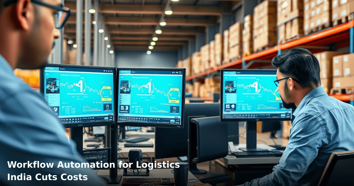 Workflow Automation for Logistics India Cuts Costs