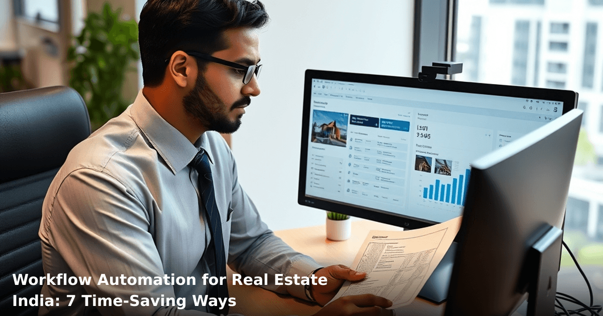 Workflow Automation for Real Estate India: 7 Time-Saving Ways
